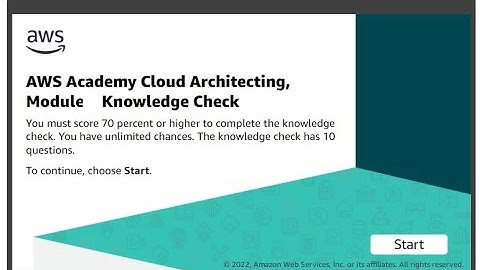 AWS SAA   Module 4 - Knowledge Check - Anand K