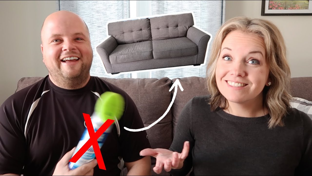 BEST WAY TO CLEAN YOUR MICROFIBER COUCH/FAST & EASY/1 INGREDIENT/ NO MORE  STAINS! / 