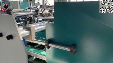 JWG2800 semi automatic folder gluer lock bottom