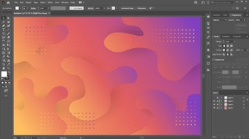 How to Create an Abstract Background - Adobe Illustrator
