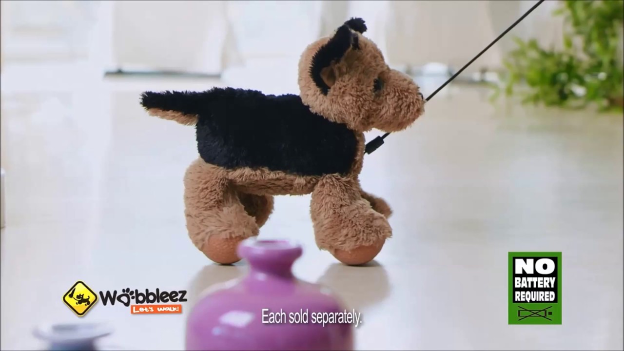 walkable toy dog