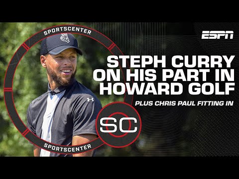 Steph Curry shares his involvement in Howard University's successful golf program 👏 | SportsCenter