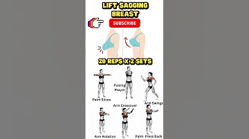 Lift Sagging Breast 💜Breast Lift and Tightening Exercises #shorts #yoga #weightloss #workoutmusic