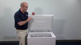 How to maintain your chest freezer.