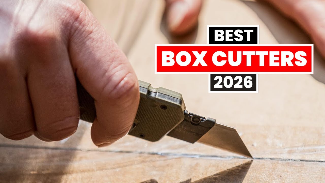 Top 6 Best Box Cutters 2026 | Best Box Cutters 2026 | Top 6 for ...