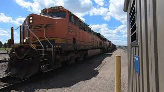 Rhythm of the Rails 1
A bit of an experiment. The other day I filmed BNSF 6344, 5600, and 5960 on a coal train to Superior WI. There were 129 coal wagons for a grand total of 1.33 miles. The train crawled slowly to take the Brainerd Sub in Staples, MN gradually speeding up. Listen to the rhythm of the wheels on the rails, and the other ancilliary sounds. #bnsf #StaplesSub Rhythm of the Rails 1