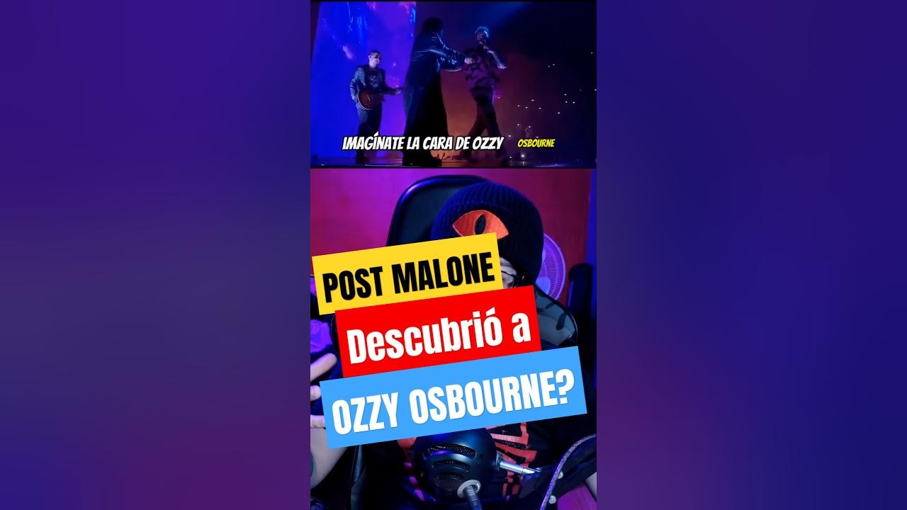 ¿Post Malone descubrió a Ozzy Osbourne? 😂 ¡Claro que no! Pero juntos sacaron una rola épica ¿Post Malone descubrió a Ozzy Osbourne? 😂 ¡Claro que no! Pero juntos sacaron una rola épica