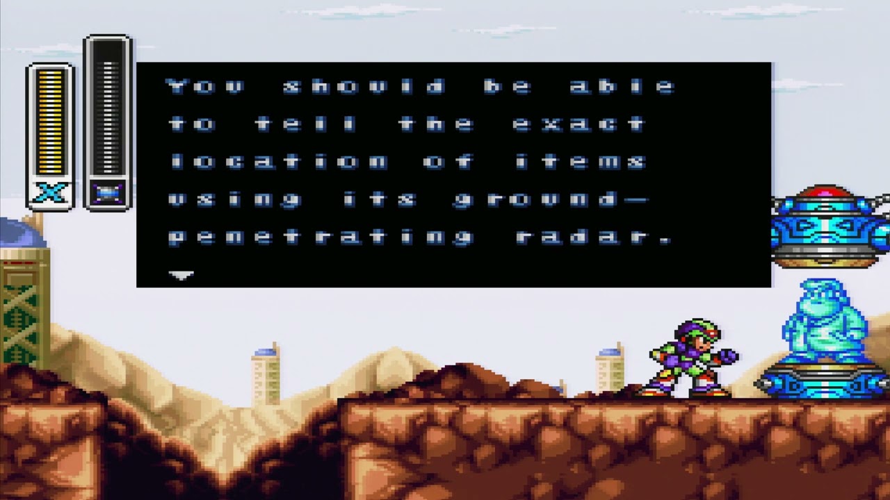 [SNES 4K] Mega Man X3: Helmet Upgrade Location