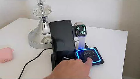 Wireless Charger,ANYLINCON 3 in 1 Wireless Charger Station for Apple iPhone/iWatch/Airpods,iPhone 14