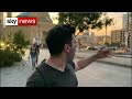 Sky News bureau destroyed in Beirut blast