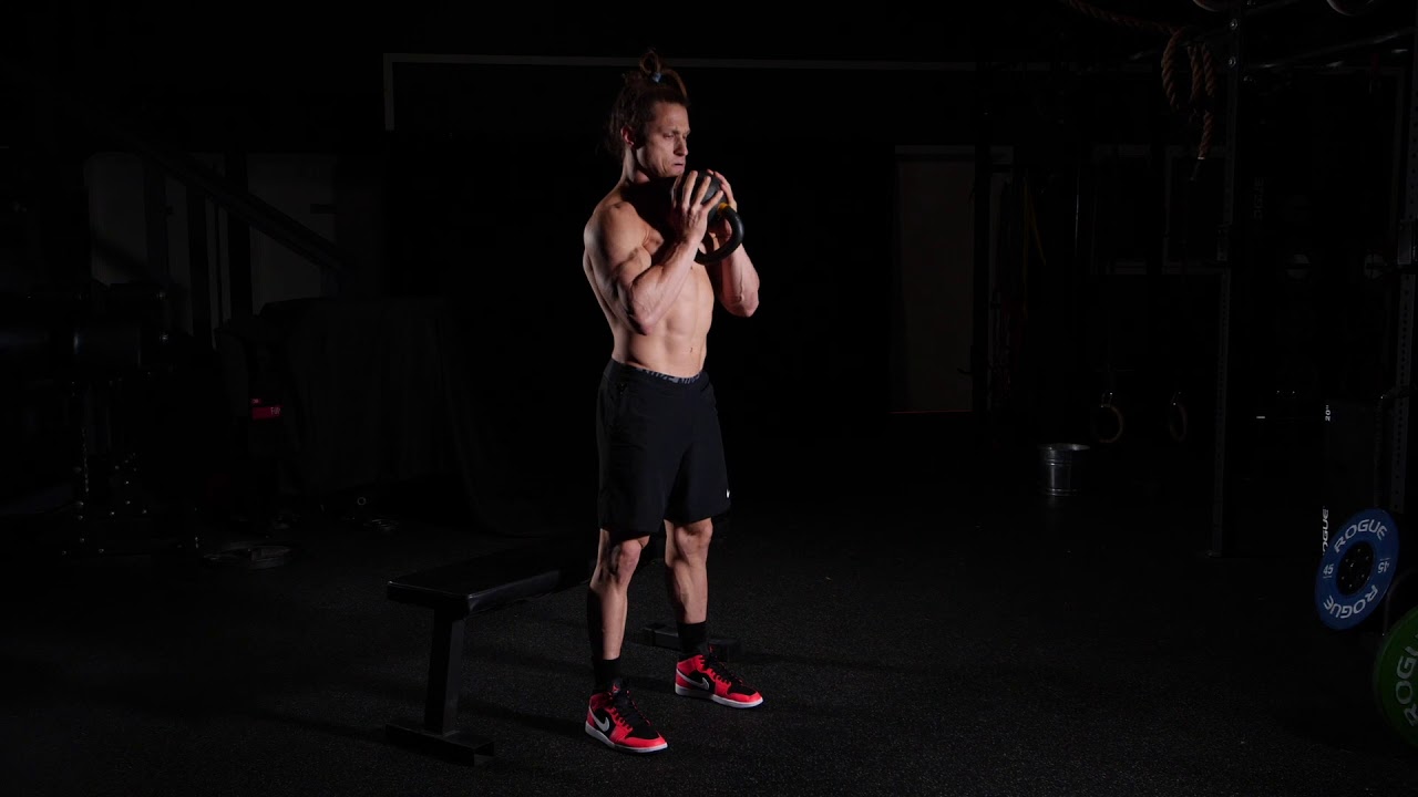 Goblet Box Squat - YouTube