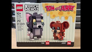 Lego 40793 Tom & Jerry Brickheadz Review
