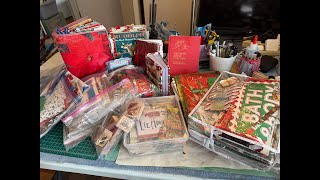 Junk Journal Supplies - Christmas Box