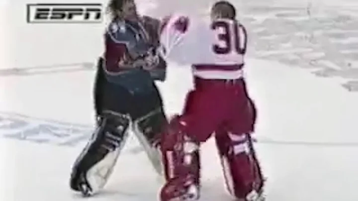 Joe Moments | Chris Osgood fights Patrick Roy