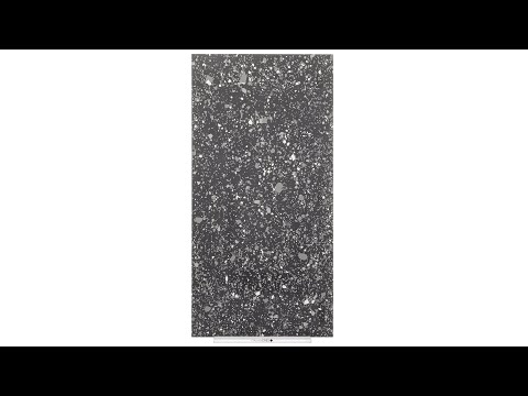 Terrazzo Black Glossy Full-Body video