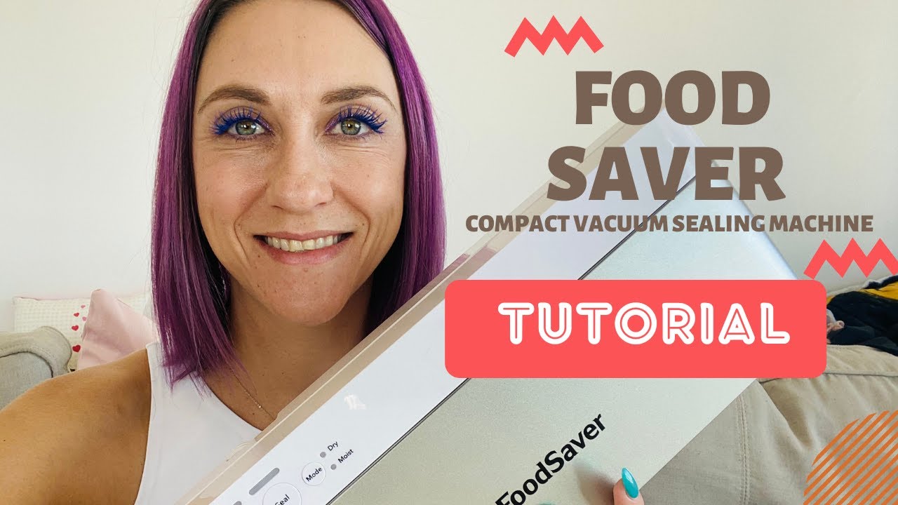 Food Saver Compact Vacuum Sealing Machine (Model VS0160) YouTube