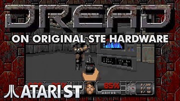 Dread Demo (V1905) - Running on original Atari STE hardware - No in-game commentary