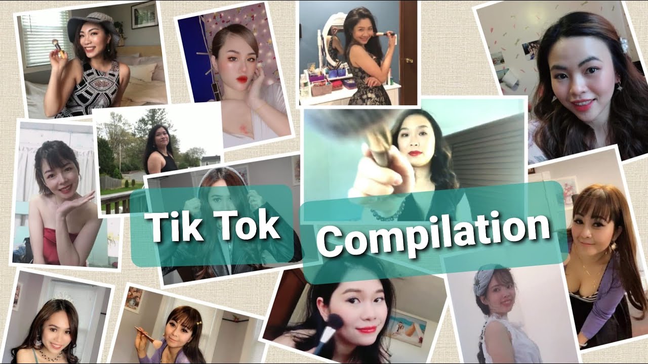 Pass The Brush Challenge Tiktok Compilation Makeup Transformation