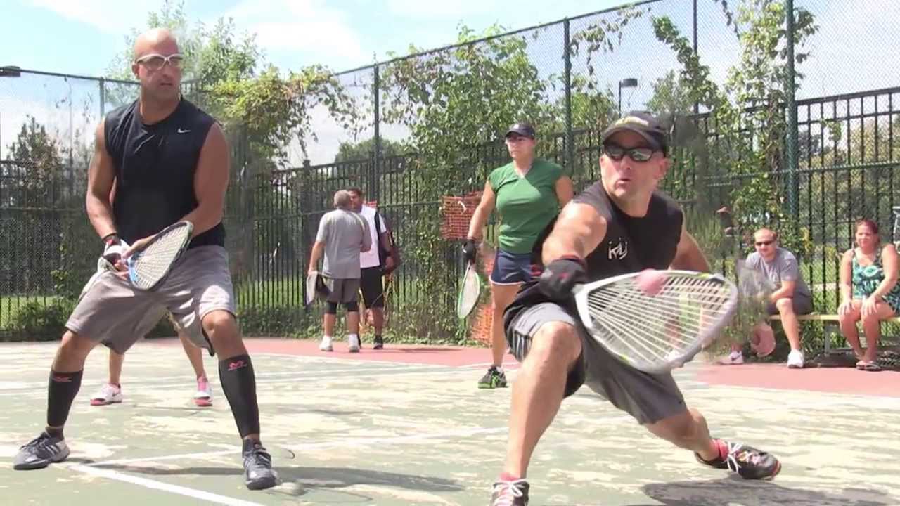 can racquetball touch front wall twice if only bounce once