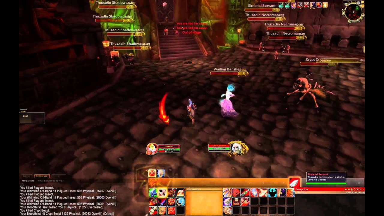 World of Warcraft WoD - Stratholme 5man dungeon (WoW patch 6.0.2)