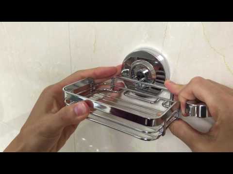 Review for HOME SO Suction Soap Dish Holder, Installation