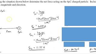 complex coulomb's law problem