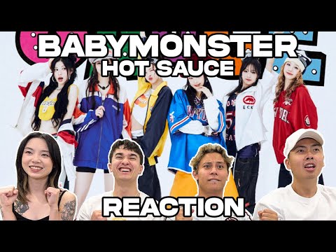 BABYMONSTER - ‘HOT SAUCE’ M/V + DANCE PRACTICE REACTION!