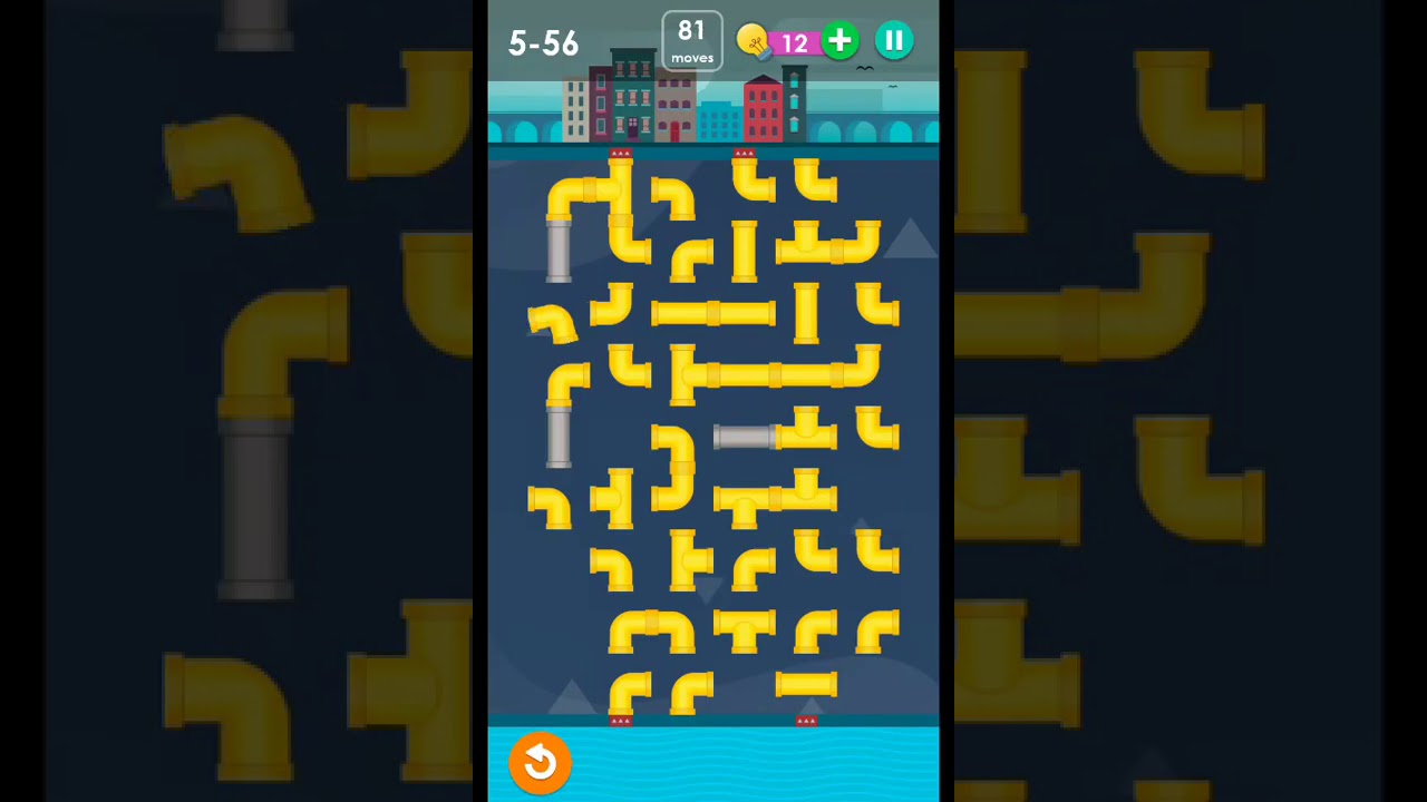 Smart puzzles pipes very hard level 56 