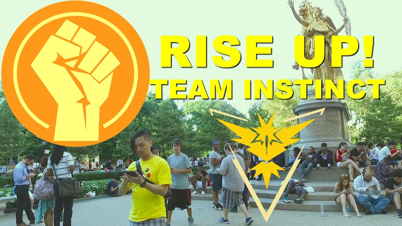 RISE UP TEAM INSTINCT! (Call to Arms Pokemon Go Teams)