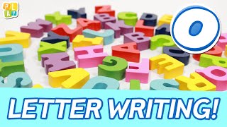 How to Write the Letter o - Lowercase Alphabet for Kids - FREE Worksheet