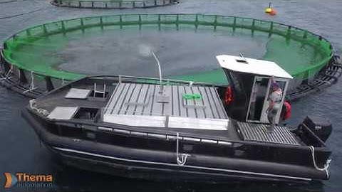 Aquaculture Feeding Boat | Thema-Automation