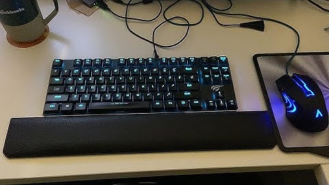 Thrift Store Find: Havit Low Profile Mechanical Keyboard