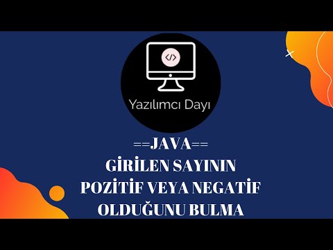 Video: Java uzun süre negatif olabilir mi?