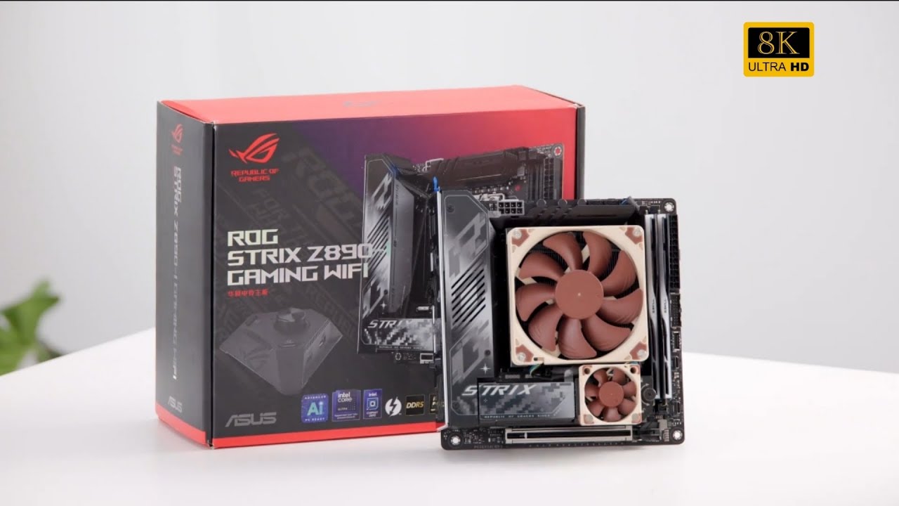 Intel CPU 265k box, ASUS Z8901 motherboard  