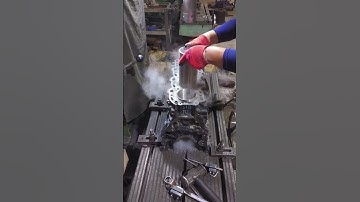 Engine cylinder head repair process