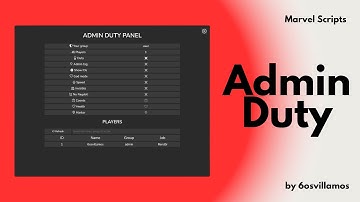 FiveM | [ESX] [Free] | Admin Duty (New version)