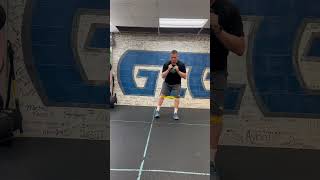 Goblet Mini Band Lateral Toe Tap w/Turnout