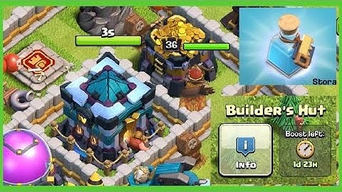 I used 48 Builder Potions to get ready for the Th14 update - Clash of Clans