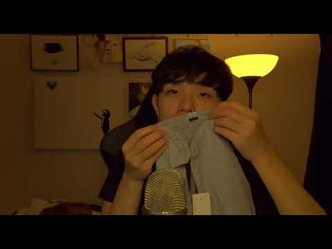 [ASMR 囁き声]秋と冬の音たち/UNIQLO/Whisper/Relax/Fashion/Tapping