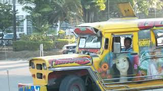 Scenes from the jeepney transport strike in Metro Manila