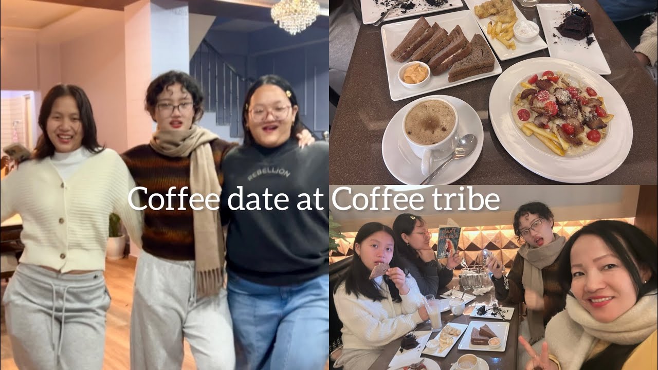 Out for coffee tribe with nieces.#coffeeday #outing#coffeetribe #arunachalpradesh 