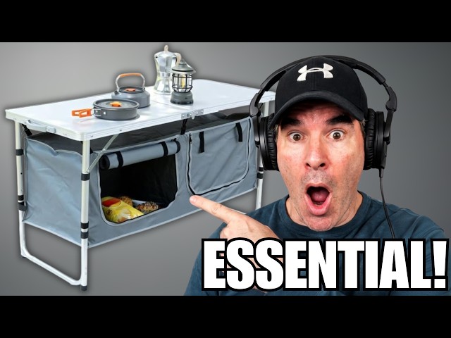 Finally A Portable Folding Table I Can't Live Without?! - YouTube