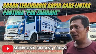Sosok Pak Zamroni Sopir Cabe Legendaris Bongkar Di Pasar induk Kramatdjati Jakarta Timur
