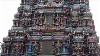 Sri Maha Mariamman Temple, or Wat Khaek, on Silom Road, Bangkok