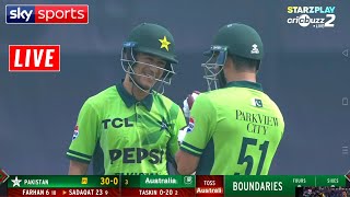 Pakistan vs Australia 2nd Match Live | PAK vs AUS 2nd ODI start 