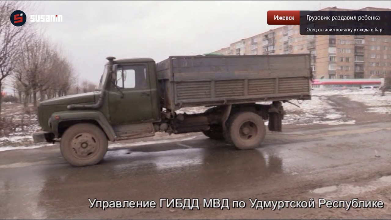 Белаз наехал на уаз