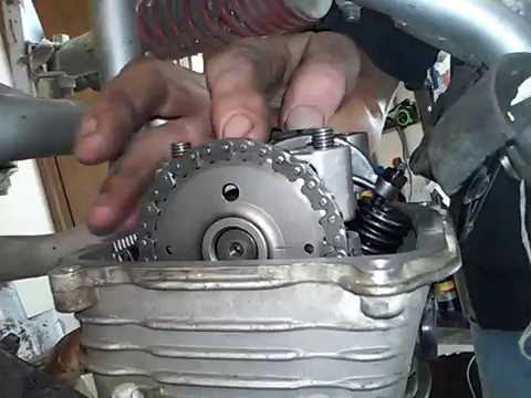 150Cc china head install timing , parts in description ... cn250 engine diagram 