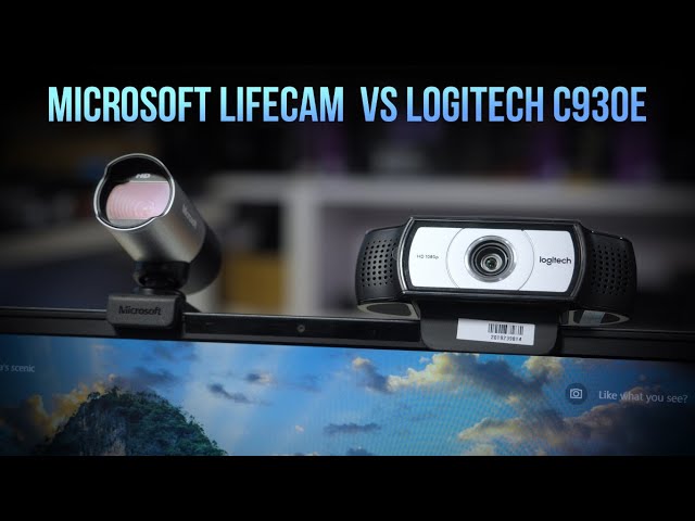 Webcam tốt nhất để làm việc trong mùa dịch?  Microsoft LifeCam Studio vs Logitech C930e