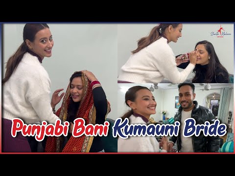 punjabi vanshika bani kumauni dulhan