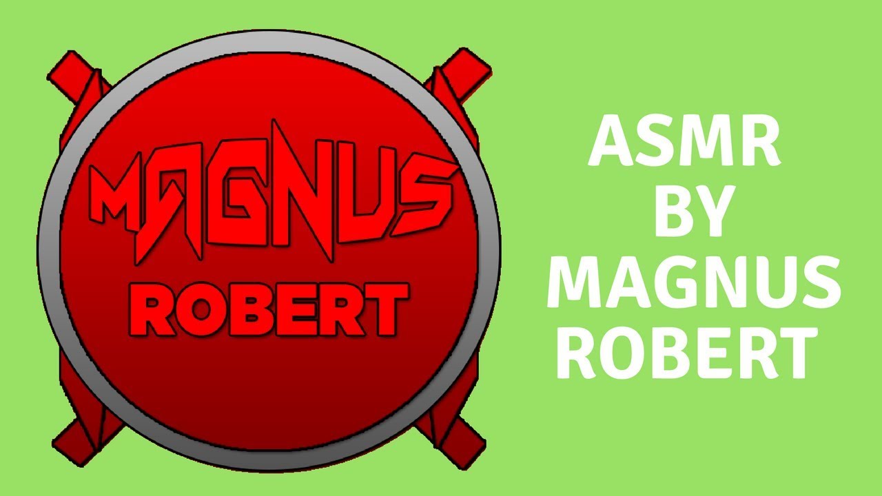 ASMR TRIGGERS BY MAGNUS ROBERT (NO VISUAL)